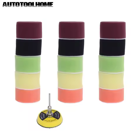 Sanding Sponge Polishing Pad 50mm 2inch Dia for Dremel 3000 4000 Attachment Mini Grinder Car Waxing 