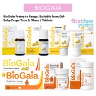 BioGaia Protectis Baby Probiotics Drops Tube 5ml / Glass 5ml / L.Reuteri Probiotic Lemon 30 Tabs / Strawberry 30 Tabs