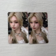 100% AUTHENTIC 💎 Korean version of ITZY Hwang Yeji's tunnel vision tape edition photo card