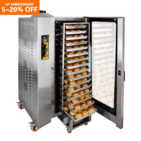 16 Tray Freestanding Built-in Oven Commercial Oven Gas Electric Industrial Convection Bread Bakery M