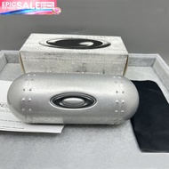 Original Ultra-Light Aluminum Aoji Capsule Sunglasses Case Optical Myopia Glasses Case Retro Compres