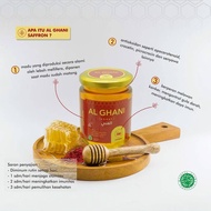 MERAH Al Ghani - Al Ghani Saffron Honey 9.2 x 7 cm Red