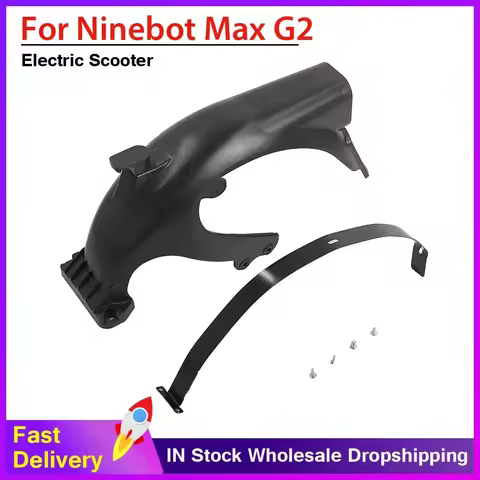 Rear Mudguard And Hook Electric Scooter For Ninebot by Segway Ninebot Max G2 Waterproof Taillight Wi
