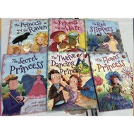 Miles Kelly - Set of 6 Princess stories picture books total of 24 stories
