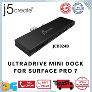 J5Create JCD324B Ultradrive Mini Dock for Surface Pro 7