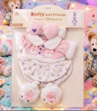 特價 上海迪士尼樂園 Duffy and Friends 星黛露 Stella Lou Stellalou 史黛拉 露露 兔仔 小號 S Size S號 毛公仔 娃娃 睡衣 睡裙 著替 衣服 衫 全新