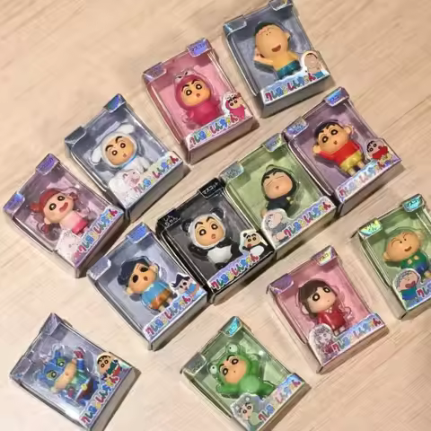 Crayon Shin-chan Desktop Ornament Nohara Himawari Anime Peripherals Cute Originality Delicate Modeli