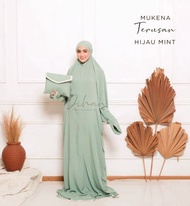 Perlengkapan Shalat/baju wanita MUKENA AMPLOP Renda Premium Mukenah Dewasa JUMBO Hyget Polos All Siz