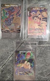 New 未折包裝龍珠比赛禮品閃卡 龍珠英雄卡牌三包