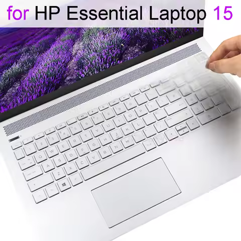 Keyboard Cover for HP Laptop 15 15-dw 15-dy 15-fd 15-fc 15-ef 15t 15z 15g 15q 15s Essential Silicone