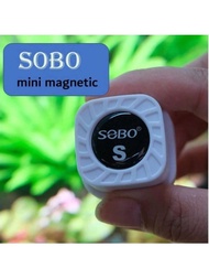 1pcMini Bể cá Bàn chải bể cá từ tính mạnh mẽ Làm'sạch loại bỏ tảo Lau bể cá Vật dụng cho bể cá