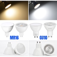 【In Stock】GU10 LED bulb MR16 bulb 220V 3W 5W 7W LED spotlight bulb LED downlight bulb