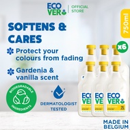 [Bundle of 6] Ecover Fabric Softener - Gardenia & Vanilla 750ml