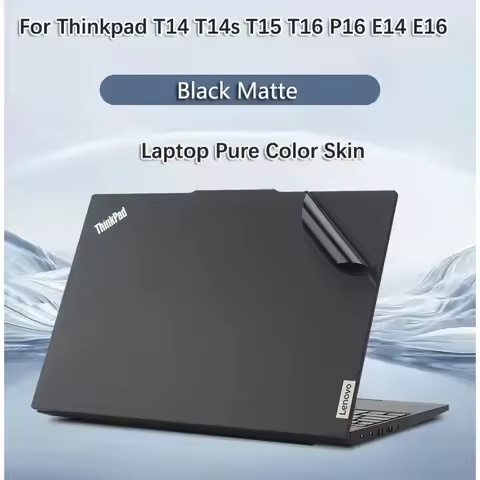 Sticker Skin Cover for Lenovo Thinkpad T14 T14s T15 T16 P16 Gen1 Gen2 Gen3 Gen5 Gen6 Series Laptop V