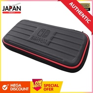 Nintendo-licensed product - Tough Pouch for Nintendo Switch Lite Black x Red (Nintendo Switch Lite c