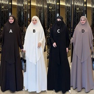Meika Abaya Set By April (PO 26 July)