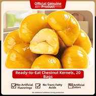Fresh Peeled Roasted Chestnut Nuts Healthy Snacks