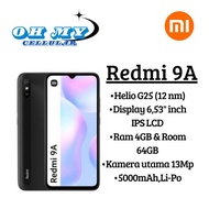 XIAOMI REDMI 9A 6/64GB ORI SECOND