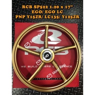Sport Rim RCB ORI SP 522 Yamaha EGO EGO LC PNP Y15ZR / LC135 / 125ZR Racing Boy ( 1.2 x 17” )