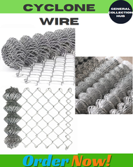 Cyclone Wires mesh Galvanized Chain Link Fence Safety Mesh for Farm Fence/ guard fence/wire mesh fen