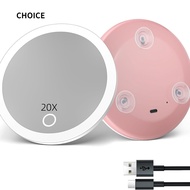 2026 10cm Round 10 Times 20 Times 30 Times 40 Times Magnification LED Mirror Blackhead Magnification