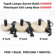 SERI AISHAH [free mentol] Tapak lampu garam bukit dimmer himalayan salt lamp base with dimmer CABLE DIY PROJECT FYP