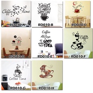 Wpsbgs RD010 COFFEE QUOTE COFFEE WALL STICKER 45X30 WALLSTICKER WALL STICKER WALLSTICKER WALL STICKE