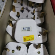 3 pin plug/plug head/3 branches