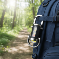 EDC COB Flashlight - Mini Keychain Light, 6 Modes