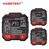 Huabo HT106D/HT106B/HT106E Socket Tester European Standard American European Online Tester HABOTEST