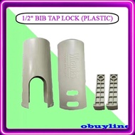 1/2" WATER TAP STOP COCK LOCK COVER / WATER TAP LOCKER H32 1/2'' BIB TAP LOCK (PLASTIC) MADE IN MALA