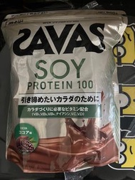 [現貨] SAVAS Soy Protein 100 Cocoa Flavor 900g Meiji