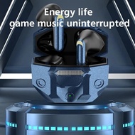 Low Latency Wireless TWS Earbuds Gaming Semi-In-Ear Earphones With Game Music Dual Mode X77 Feiy