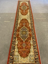 Persian flower Design Hall runner Size 2.5x10 FT from Iran
