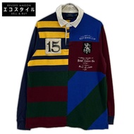 Polo Ralph Lauren Multi-color No.15 Docking Rugby Shirt L [Pre-owned]
