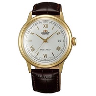 Orient SAC00007W0 AC00007W Bambino Version 2 Dome Crystal Japan Automatic Gold Tone Elegant Watch