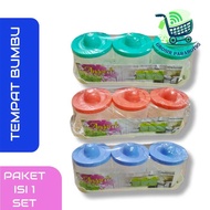 Orchid Kitchen Spice Jar / Plastic Kitchen Spice Jar / Spice Jar