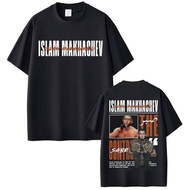 Islam Makhachev Vintage Graphic Tee Shirt Men's Clothing Summer Tops O-Neck T Shirts