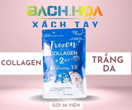 Vien trắng da bổ sung collagen Frozen Collagen 2 in 1 Whitening X10 Thái Lan