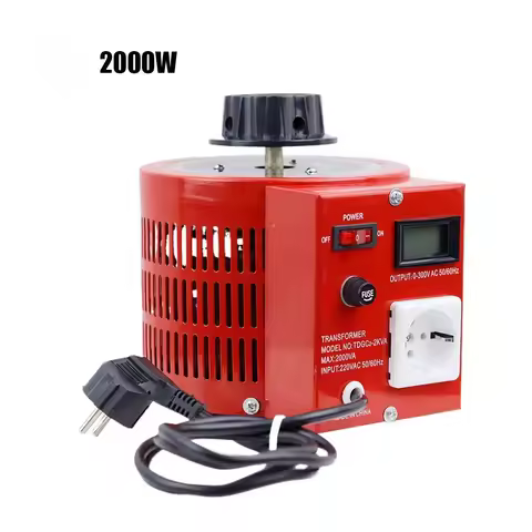 2KVA 110V 220V Variac Variable Transformer Voltage Regulator 0-300 AC Voltage Output Regulator