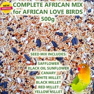 500g African Love Birds Food: AFRICAN MIXED BIRD SEEDS (brd)