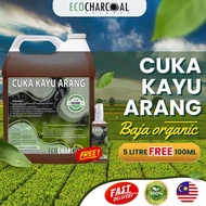 [5L Free 100ml] PREMIUM CUKA KAYU 100% BAJA ORGANIC/ POKOK BAJA/ BungaFertilizer/ Cili Fertilizer BAJA/ Durian BAJA/ BAJA CILI/ BAJA GUAVA/ BAJA ORGANIK