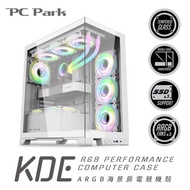 PC Park   KDE ARGB海景房電腦機殼-白 