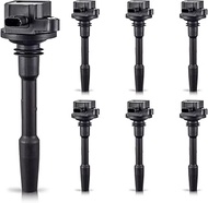 ENA Set of 7 Ignition Coil Compatible with Ford F-150 5.0L Replacement for UF835 JR3E-12A366-AB JR3Z