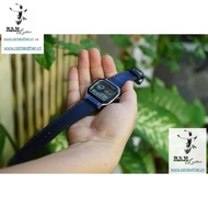 NAVY BLUE GENUINE COW LEATHER WATCH STRAP - RAM 1993 CASIO AE1200/SEIKO5 - RAM LEATHER