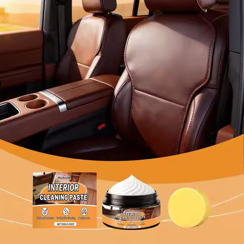 Multifunctional Leather Care Maintenance Oil Cleaning Cream for Car Interior Leather Seat Sofa Bag S