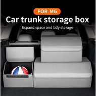 For MG MG4 EV ZS EV 5 S5 EV 6 Cyberster 3 7 HS RX5 Car Trunk Organizer Box For Car Auto Interior Acc