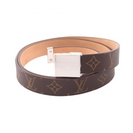 【二手】LOUIS VUITTON男士Ceinture Carrée Monogram M6801真皮皮帶