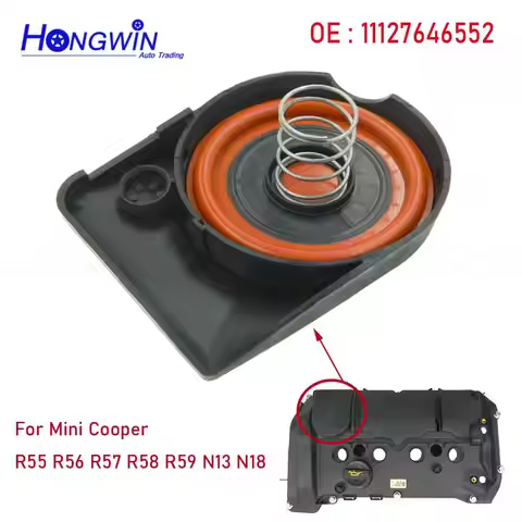 11127646552 11127646553 Engine PCV Valve Cover Repair Kit Valve Cap With Membrane For Mini Cooper N1