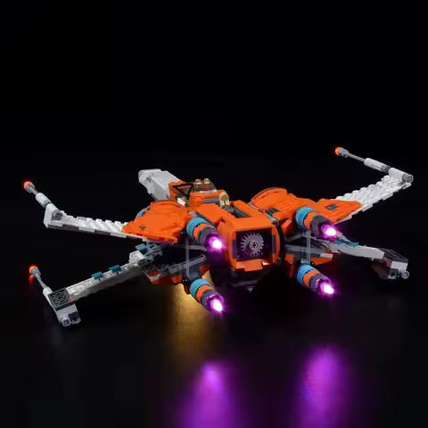 LED Lighting Set Suitable for LEGO Poe Dameron's X-wing Fighter™ 75273 Building Blocks